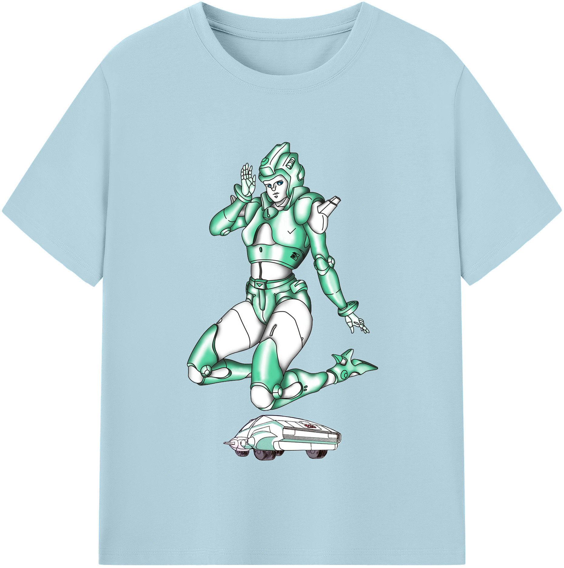 （画像用）  綿100％半袖Tシャツ（フロントプリント）